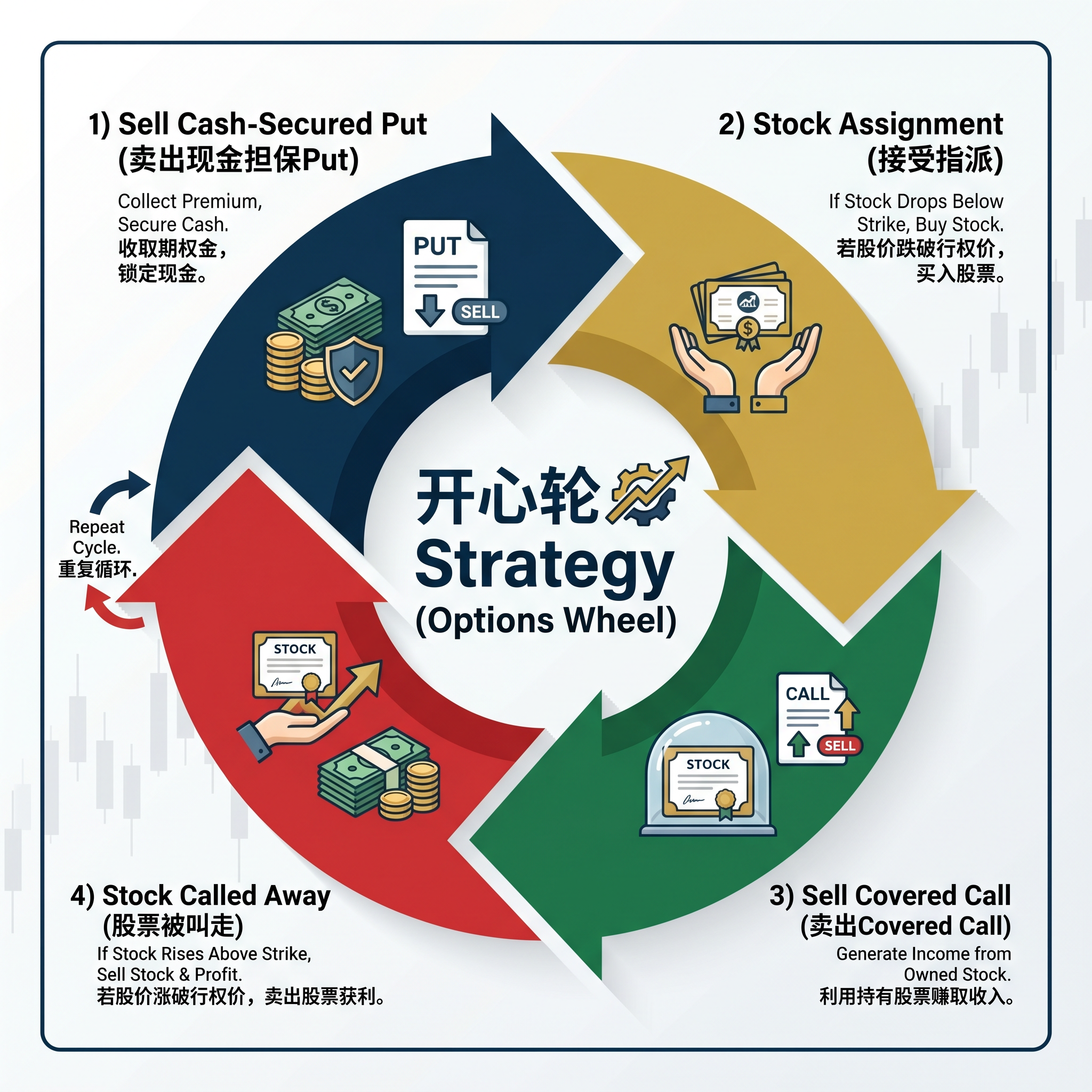开心轮策略示意图